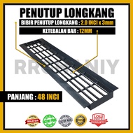 Metal Drain Cover (Heavy Duty) Penutup Longkang Support 4 Wheel Truck Drain Grating 2.0 inch Lid - 4