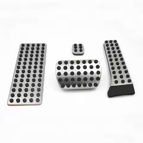 Rubber and Stainless Steel Fuel Car Brake Pedal For Mercedes Benz AT C E S GLK SLK CLS SL Class W203