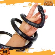 PROMO AGAIN FASN 80 cm fake snake fake rubber snake prank toy house props COSZY