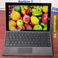 Microsoft Surface3 Windows10 2GB RAM 64GB Original Keyboard 10.8 Inch Used Computer Office Laptop