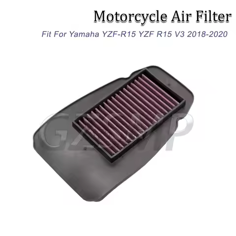 Motorcycle Engine Air Filter Cleaner Air Intake Filter Element Fit for Yamaha YZF-R15 YZF R15 V3 201