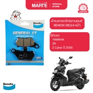 Motorcycle Brake Pads BENDIX MD24 Front YAMAHA ZR/Z Cyber (Year 2005)