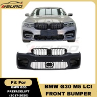 BMW G30 Bodykit M5 LCI Style Front Bumper Fit For G30 Pre Facelift 5 Series 520i 530i 530e No Change
