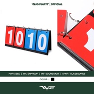 WANNAFIT Portable Non-Odor Scoreboard | Scoreboard Scoreboard Basketball Volleyball Badminton | Spor
