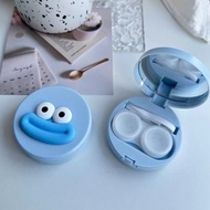 UYAAI 1 Set Contact lens Case with Tweezers Softlens Box with Mirror