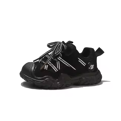 Spring Summer Baby Running Shoes Boys Breathable Mesh Sneakers Kids Anti-kick Soft Inside Sport Shoe