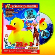 DVD CASSETTE MP5 VIDEOO CHILDREN'S SONGS OF ALL TIME - MP4 CASSETTE OF CHILDREN'S GARDEN SONGS - VCD