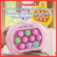 New generation electronic Pop it 999 levels stress-relieving squeeze toy, intellectual game for chil