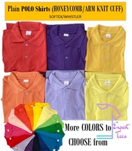 Plain Polo Shirt: Softex/Southport Honeycomb UNISEX COLORED yellow gold / violet / ube/ sunkist / or