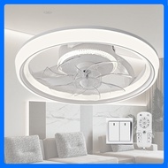 【GuangMao×Shrry Lighting】20 Inchs Ceiling Fan With Light DC Motor Ceiling Fan For Indoor Bedroom Sma