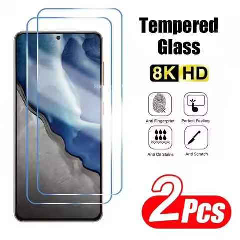 2Pcs Tempered Glass Screen Protector For Samsung Galaxy A06 A13 A15 A53 A55 A73 Protective Film For 