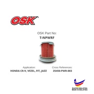 OSK TRANSMISSION FILTER FOR HONDA CR-V, VEZEL, FIT, JAZZ 25450-PWR-003
