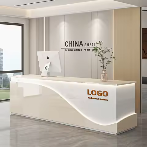 Beauty Salon Desk Table Aesthetics Counter Outdoor Front Cash Store Milk Tea Paint Clothing Small St