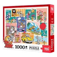 TOi圖益 【Tom and Jerry 永遠好朋友】拼圖1000片父親節七夕禮盒