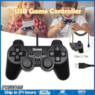 Game Joystick Gamepad PC Game Multi-function USB Wired Controller with Joystick for PC Computer