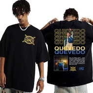 Ready Stock Men Rapper QUEVEDO Buenas Noches New Album Tour T Shirt Men's S-3XL