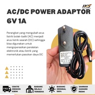 AC Power Supply/DC Power Adaptor 6V 1A