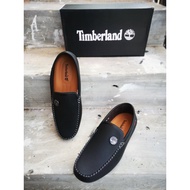 kasut lelaki*kasut safety* [READY STOCKS] TIMBERLAND LOAFER STITCH DETAIL BLACK SHOES UNISEX NEW