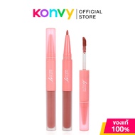 Ashley 2 In 1 Lip Liner & Lip Gloss 0.22g + 1.8g # Peony แอชลี่ย์ ลิปไลเนอร์ & ลิปกลอส #01