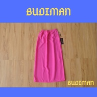Kain Sekolah Rendah Agama Puteri Islam Pink Skirt Budiman Premium kOSHIBO Licin Sekolah Kain School 