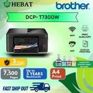 Brother DCP-T730DW Duplex Wifi Print Scan Copy Feeder BT100 Ink set