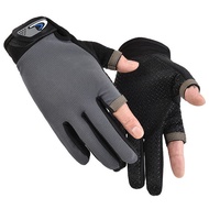 2-finger friction sports motorbike gloves that adhere firmly to objects