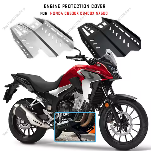 Fit For CB400X CB400 CB500X NX500 NX400 NX500 NX400Honda CB500X Skid Plate Frame Guard Protection Co