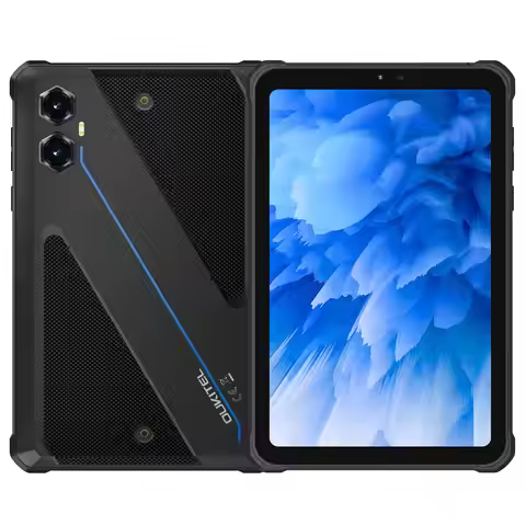 OUKITEL RT3 Plus Rugged Tablet PC 4GB+128GB 8.0'' Android 15 MediaTek G81 Octa Core 11000mAh 18W 4G 