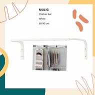 IKEA MULIG Clothes Bar Penyidai Penyangkut baju BESI KUAT