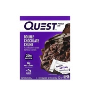 (包順豐/正品) 4條＊Quest Nutrition 蛋白棒 營養棒 雙重朱古力味