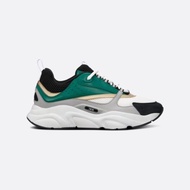 Dior Men's B22 Sneakers - Black & White Tech Mesh