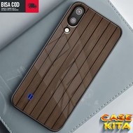 Case Samsung M10 casing Samsung M10 - Case Motif Kayu ( CASE KITA )- Pelindung Mika Hardcase Softcas