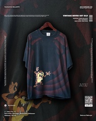 Baju Kaos Kartun/Cartoon Bullseye Looney Tunes Tazmania Vintage - SOLD