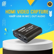 [JaVis] HDMI VIDEO CAPTURE LOOP WITH AUDIO & MIC 1080P 60FPS 4K