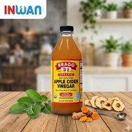BRAGG APPLE CIDER VINEGAR CUKA APEL Organic Usa 473ML