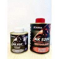VIRCOAT AIKKA Motorclear Gloss Finish AK5200 & Hardener 2:1 Clear 2K Clear Lacquer Motor| 光油