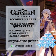 Genshin Impact Quest Speedrun Newbie Account Boosting Service