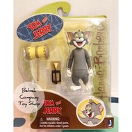 4吋 Cartoon Network Tom &amp; Jerry 湯姆貓與傑利鼠 卡通頻道 可動玩具 玩具 公仔 吊卡 全新
