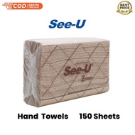 See-U Economy Brown Tissue 150 Sheets 1 Ply/ Oil Kitchen Tissue/ Tissue/