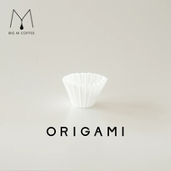 ORIGAMI Coffee Paper Filter Wave กระดาษกรองกาแฟ ทรงเวฟ | Big m coffee |