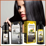 Coconut Ginger White to Black Hair Dye Cream Covering White Hair Shampoo One Black Plant Shampoo Hair Dye Cream tingwsg