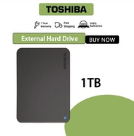 Toshiba External Hard Drive Original 1TB 2TB USB 3.0 Portable External Hard Disk Portable 2.5" Hard