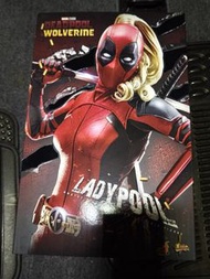 Hot Toys Deadpool Wolverine Lady Deadpool MMS747 女死侍
