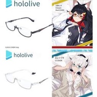 日本代購 執事眼鏡 hololive 大神澪 白上吹雪 眼鏡 鏡框 預售