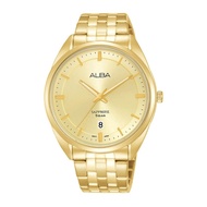 Alba men date watches sapphire glass vj42-x303