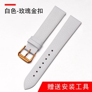 Suitable for Ultra-thin Leather Strap For Women Small Size Lizard Pattern Cowhide Watch Strap For Me