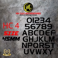 NUMBER PLATE CAR 2D / NOMBOR PLAT KERETA 2D / NUMBER PLATE / NOMBOR PLAT (TULISAN DALAM / TULISAN TA