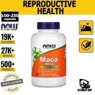 Now Foods, Maca, Reproductive Health, Sexual Well-being Support, 500 mg, 100-250 Veg Capsules