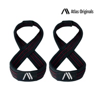 Atlas Originals Figure 8 Wrist Lifting Straps [Gym, Training, Exercises]