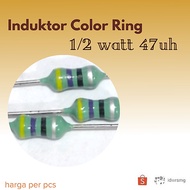 Axial 47uH 0.5watt Inductor Color Inductor Ring 47 uH 1/ 2 watt Coil